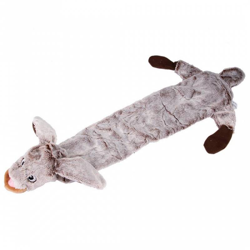 Stor kanin hundeleke, roadkill 60 cm