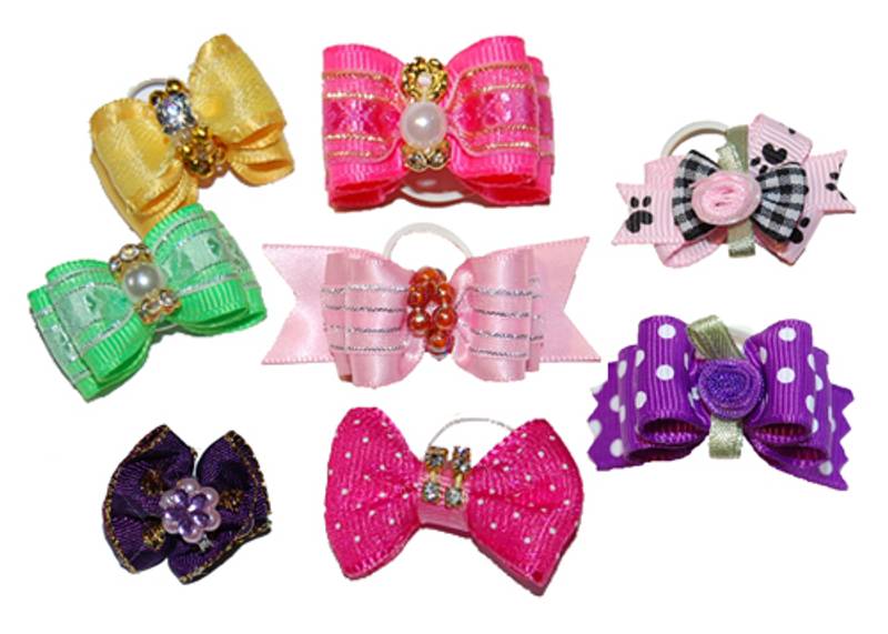 15pk toppsløyfer - Girly