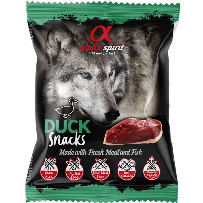 Hovedbilde AlphaSpirit and hundesnacks