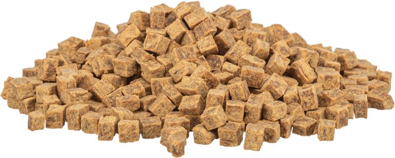Mini Cubes med kyllingbryst og kyllinglever - godbiter til katt 50g
