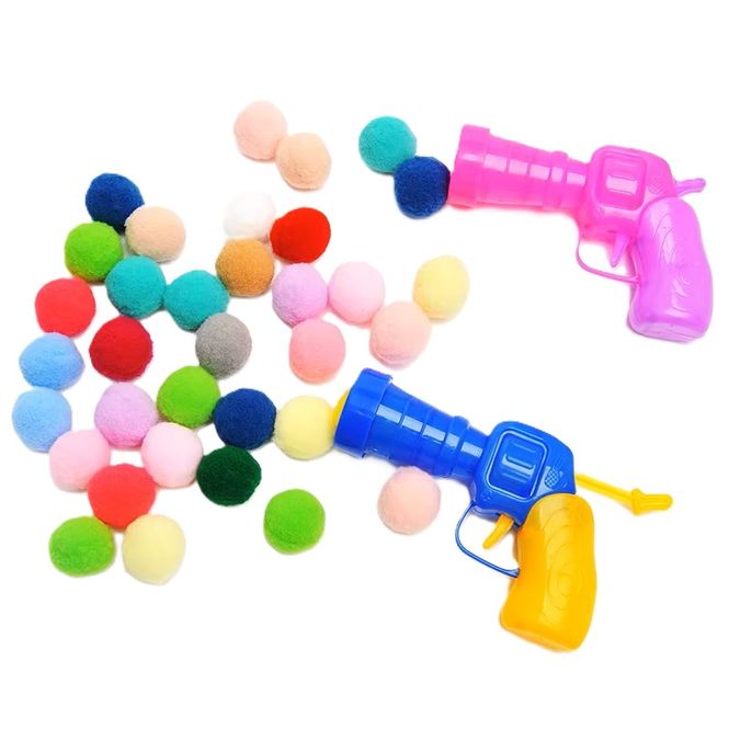 Hovedbilde Katteleke pistol med plushballer