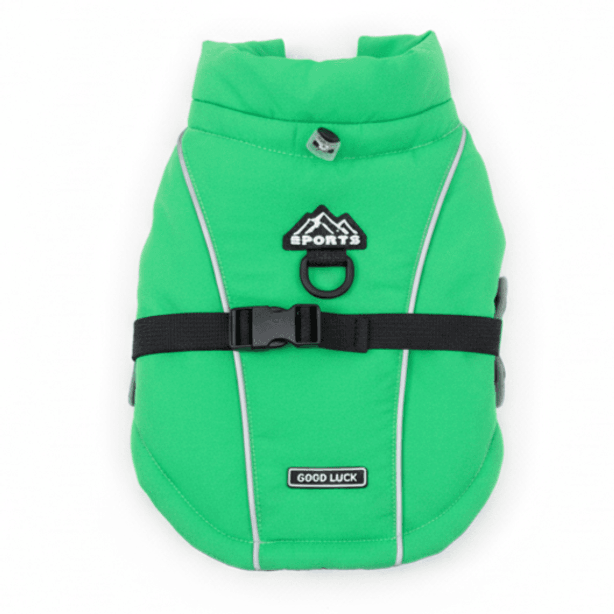 Grønt lett vattert hundedekken