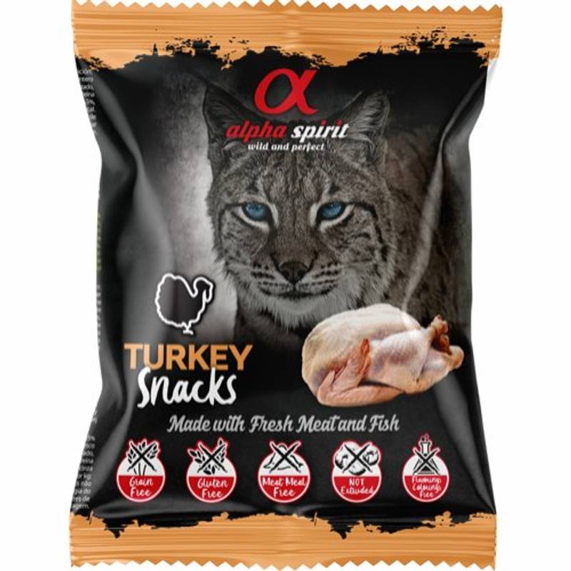 AlphaSpirit Kalkun kattesnacks