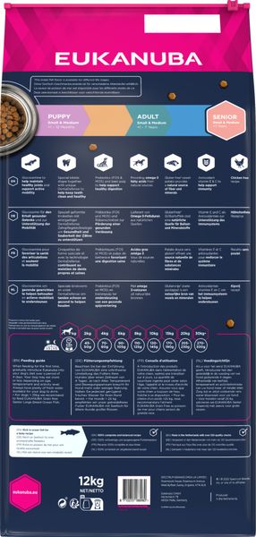 Hovedbilde Eukanuba Senior Small/medium Grain Free Ocean Fish 12kg