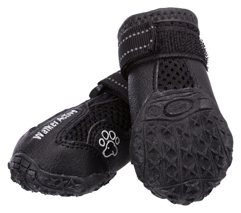 Sorte walker active hundesko 2pk