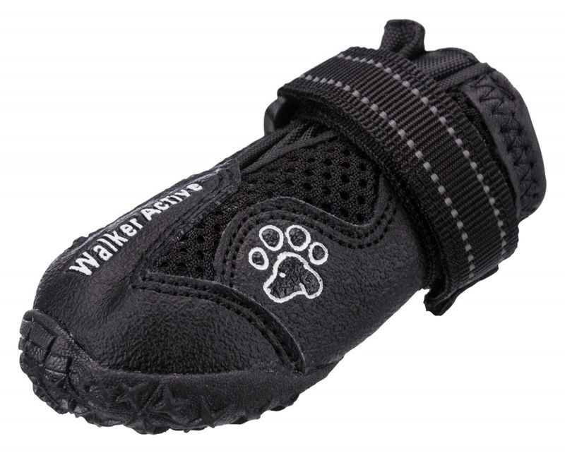 Sorte walker active hundesko 2pk