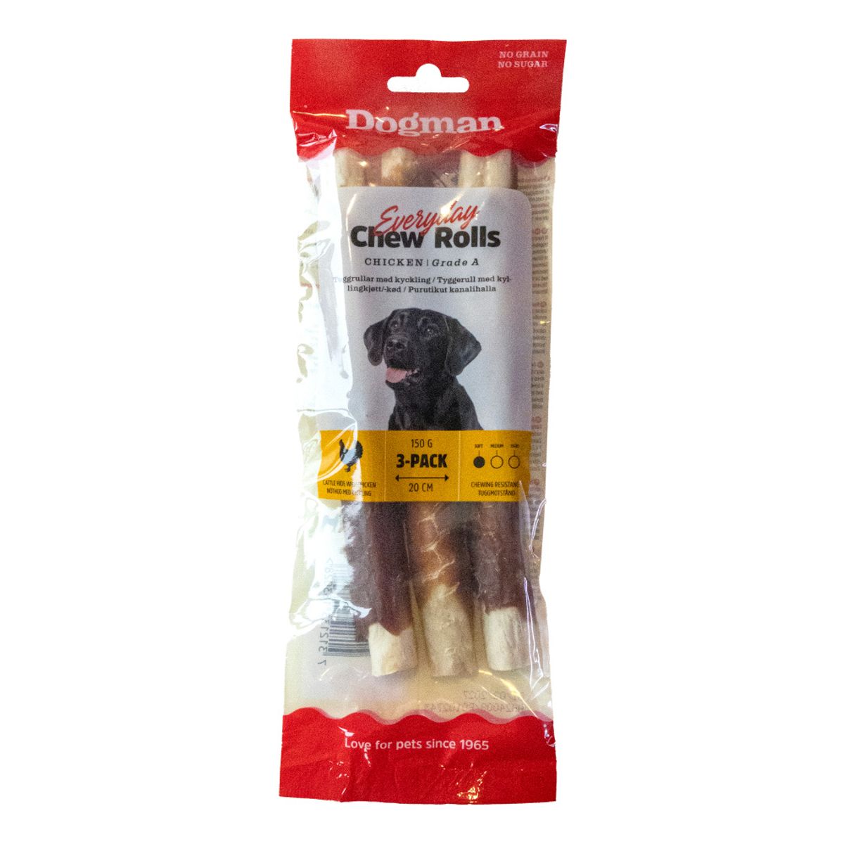 Tyggepinner Kylling 3pk - Large