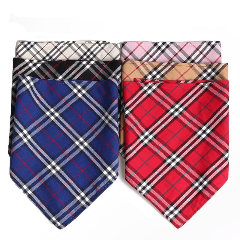 Rosa bandana skjerf til hund - Medium