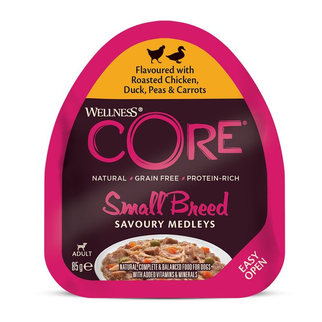 Hovedbilde CORE Small Breed Savoury Medleys Butcher Multipack våtfôr til hund 6pk