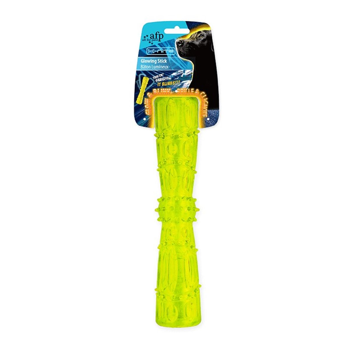 Flashing stick hundeleke 18cm