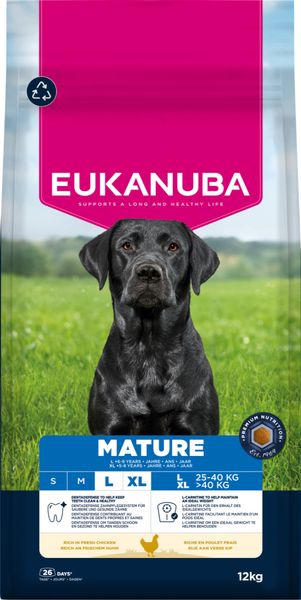 Hovedbilde Eukanuba Mature Large Breed kylling 12kg