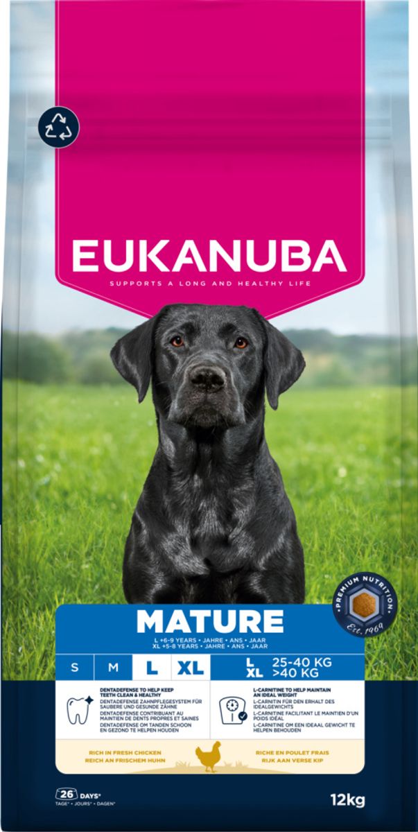 Eukanuba Mature Large Breed kylling 12kg