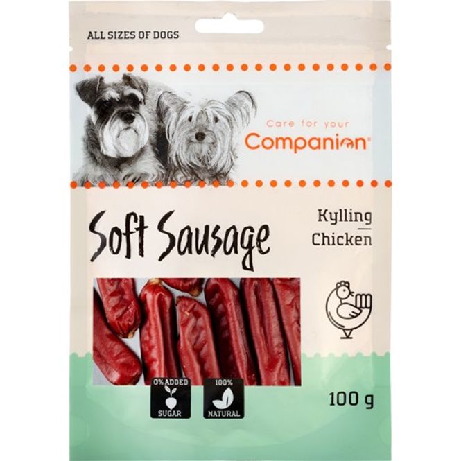 Hovedbilde Chicken short Sausage  - Hundegodbit Kylling