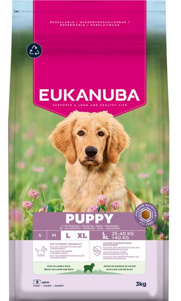 Hovedbilde Eukanuba Puppy Large Breed Lam & Ris 3kg