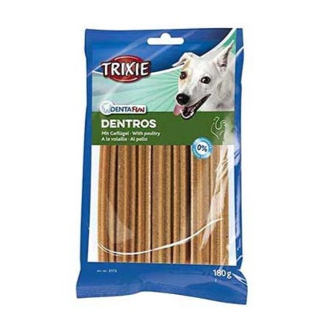 Hovedbilde 7pk Dentros Kylling Tyggepinner
