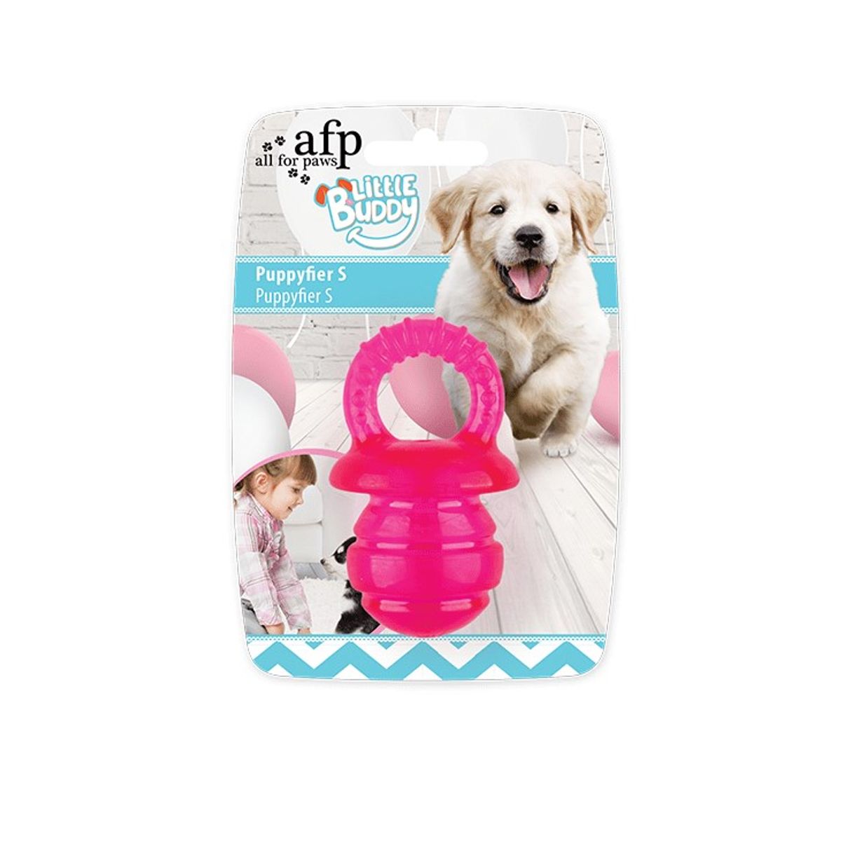 Little Buddy-Puppyfier hundeleke Small - Rosa