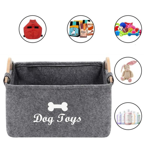 Hovedbilde Lekekasse i filt til hundeleker
