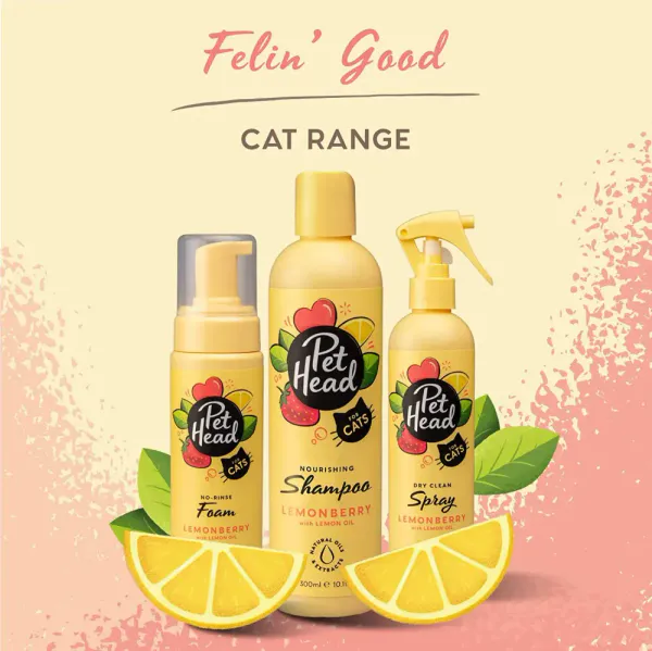 Hovedbilde Pet Head Felin' good kattesjampo