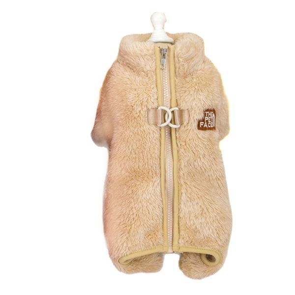 Hovedbilde Myk hundedress med fire ben - beige