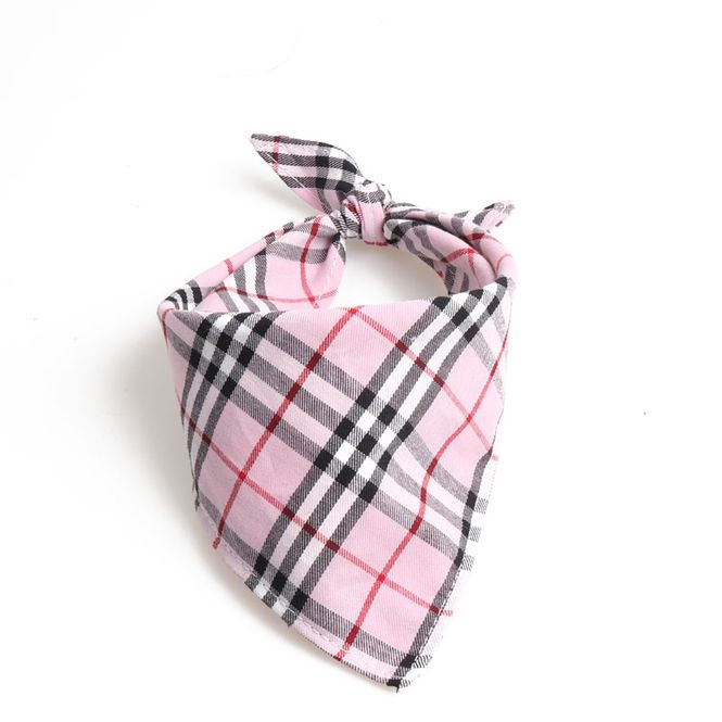 Hovedbilde Rosa bandana skjerf til hund - Medium