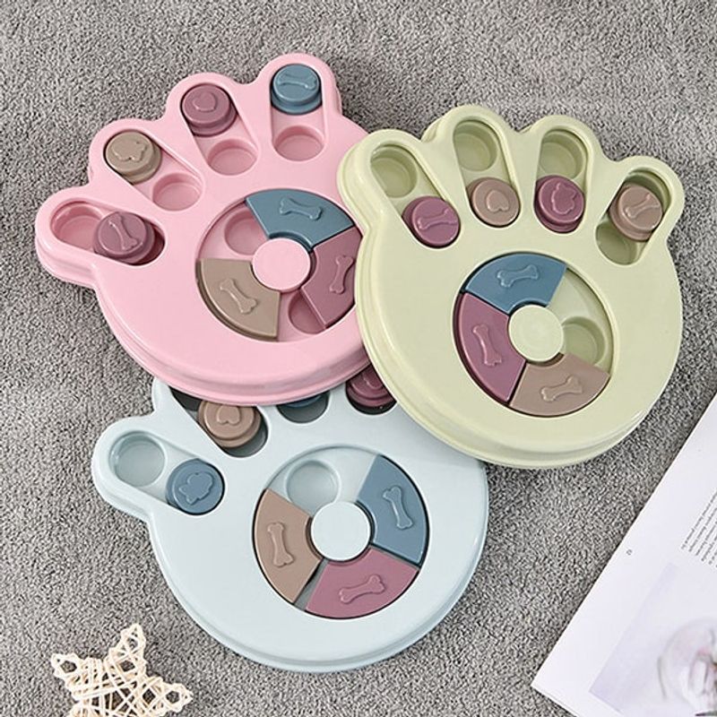 Rosa pote hjernetrim for hund - Aktivitetsleke for mental trening
