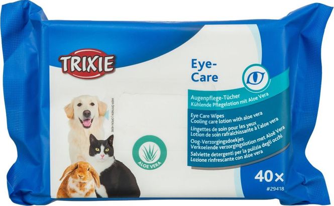 Hovedbilde Våtservietter for øyepleie til hund og katt, 40pk