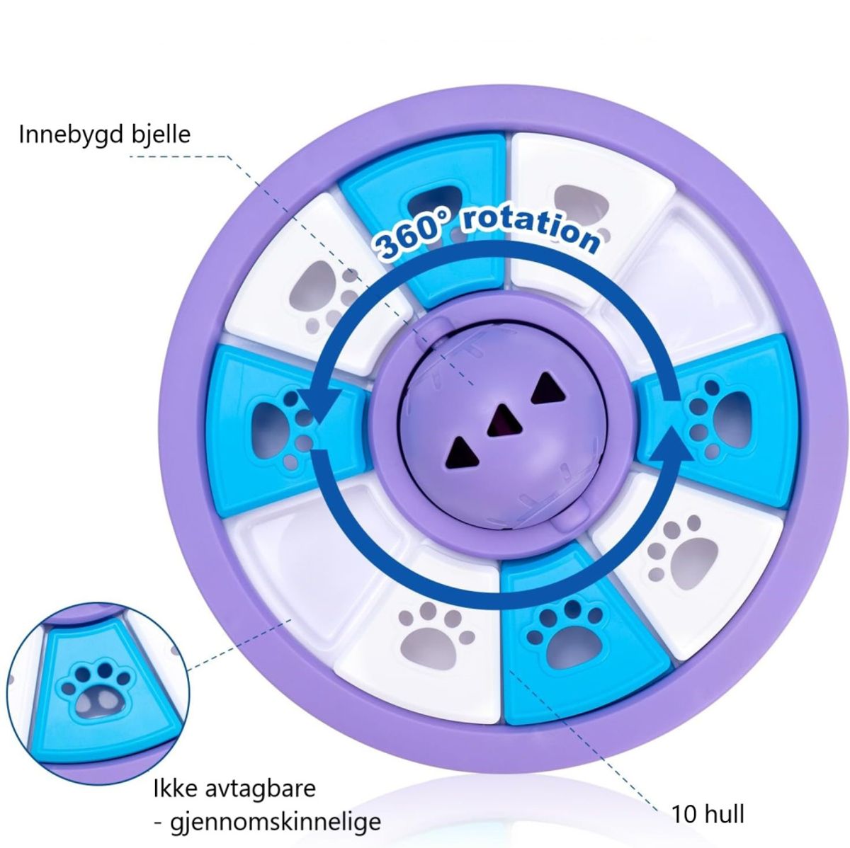 Lilla disc hjernetrim til hund og katt