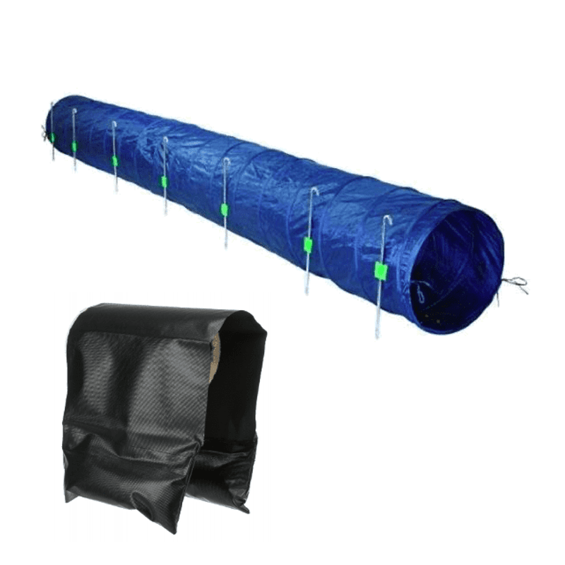 Agility hundetunnel Ø40cm - 2 meter