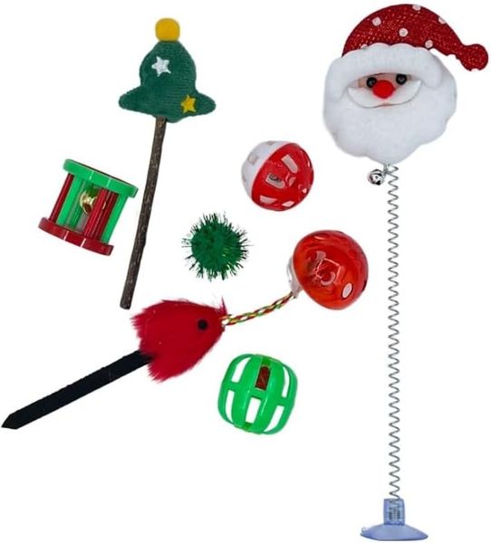 Hovedbilde Julestrømpe med katteleker - julegave til katt