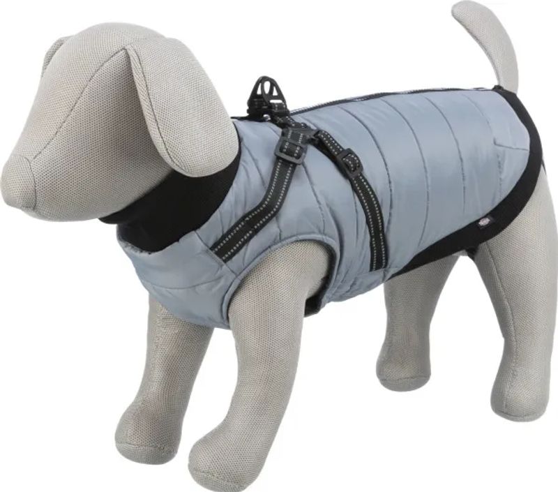 Grått hundedekken-integrert sele