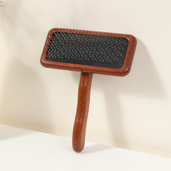 Hovedbilde Mørk tre karde til hund og katt 12cm