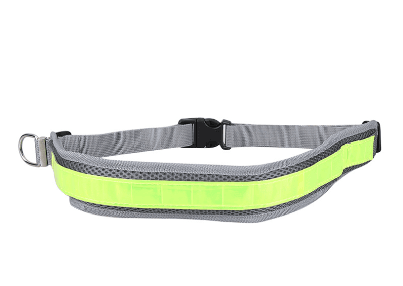 Joggebelte med lenke, hundeposeholder og snackslomme