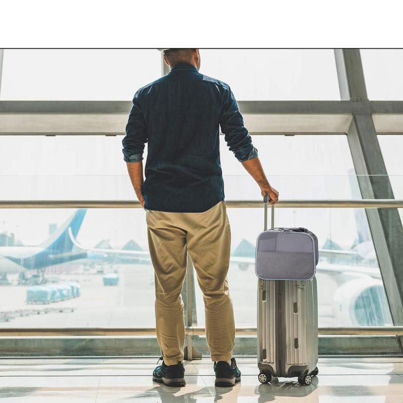 Grå reiseveske til katt og hund