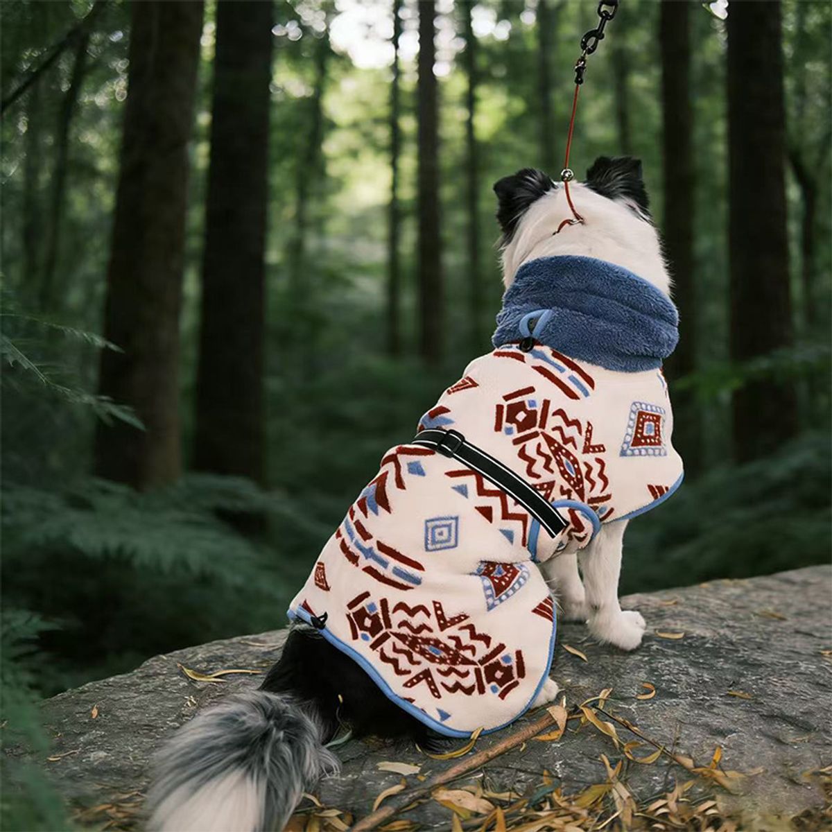 Inca mønstret mykt fleecedekken til hund