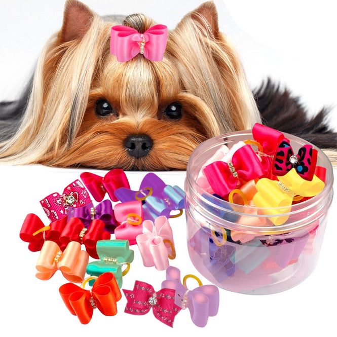 Hovedbilde 15pk toppsløyfer - Girly
