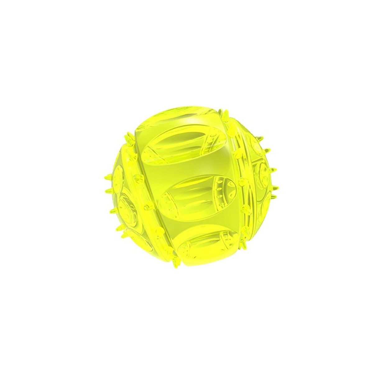 Flashing ball hundeleke 7,5cm