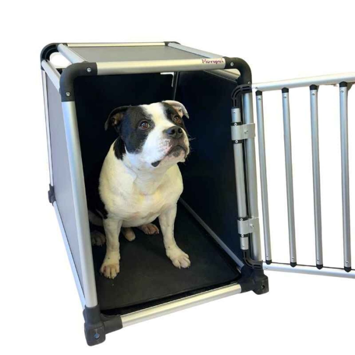Medium bilbur til hund: 83x54x66cm