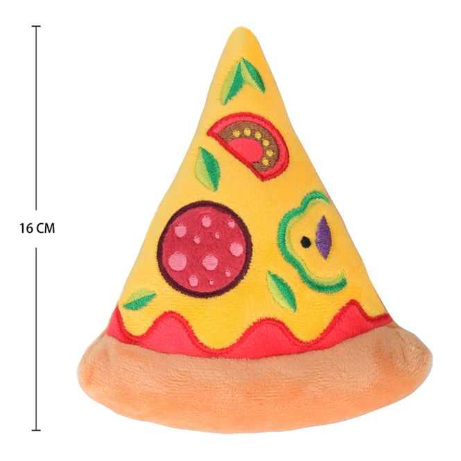 Hovedbilde Pizza hundeleke 16cm