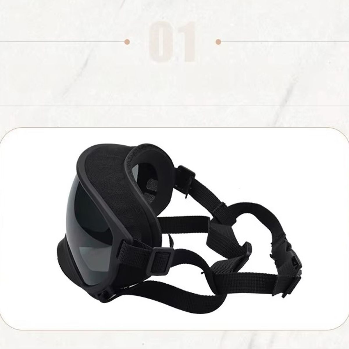 Beskyttende hundebriller 